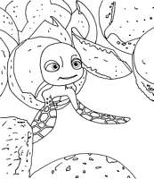 coloriage le voyage extraordinaire de samy sa naissance